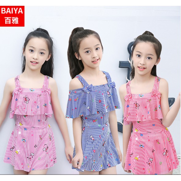 Bikini Đồ Bơi Liền Mảnh Cho Bé Gái