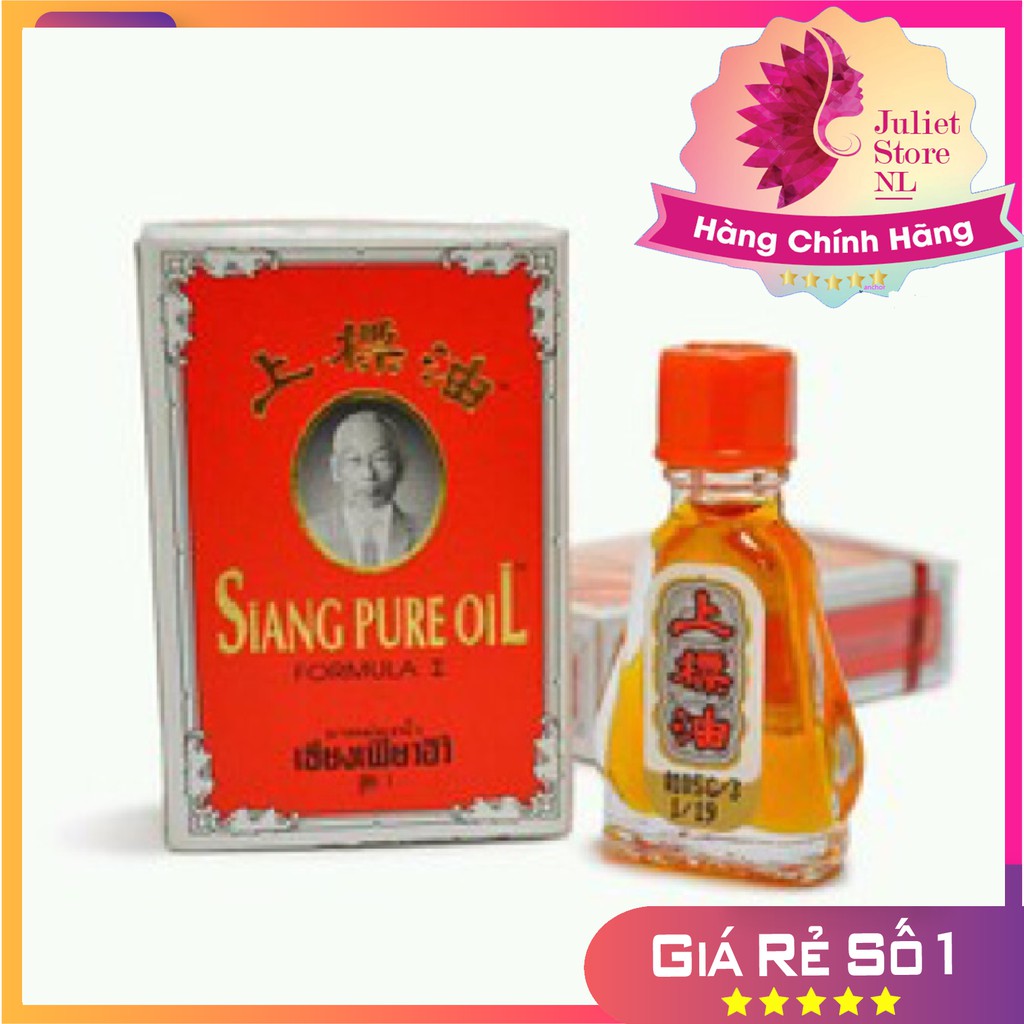 [CHÍNH HÃNG] DẦU GIÓ THÁI NƯỚC VÀNG SIANG PURE OIL