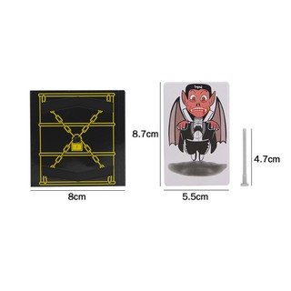 [Freeship] Ảo thuật bài dracula đâm xuyên ác quỷ mẫu mới dễ diễn hơn khóa kim lọai chuẩn (tặng Clip hướng dẫn)