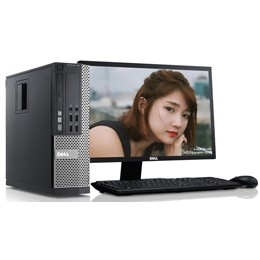 Trọn bộ máy tính hãng dell 790 sff( ram3 4g, hdd 500g, cpu i5 2400, dvd)màn dell 18.5 inch KM usb wifi + tặng Phím chuột | BigBuy360 - bigbuy360.vn