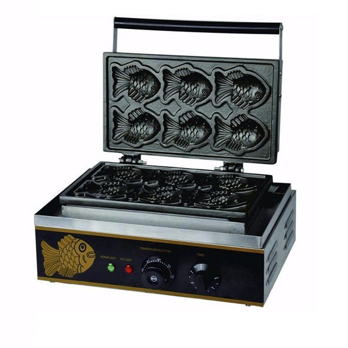 Máy Làm Bánh Cá Công nghiệp 6 Con