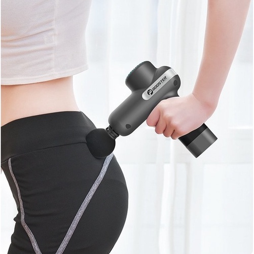 TẶNG TÚI ĐỰNG - BOOSTER LIGHT MINI Máy Massa cầm tay mini Công suất 70W, 4 Đầu 5 Chế Độ Làm Giảm đau cơ, thư giãn