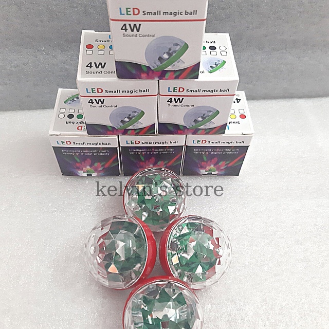Đèn Vũ Trường Mini Usb Nhiều Màu Nhỏ Gọn Tiện Lợi.