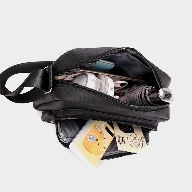 Túi đeo chéo nam vải Oxford thời trang chống thấm nước size 26cm - TUI-98