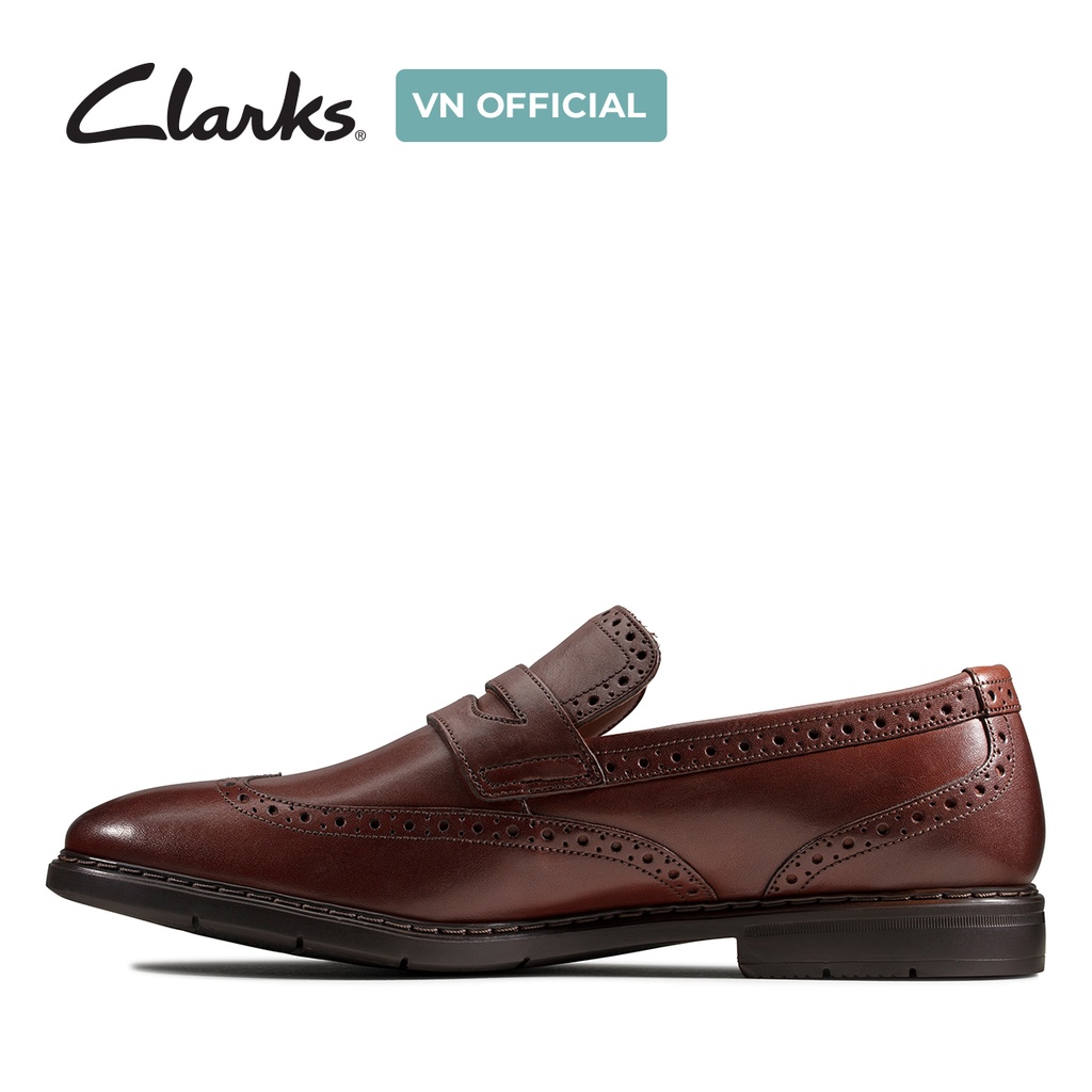 Giày tây lười CLARKS Banbury Slip màu Nâu