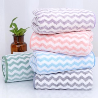 Khăn tắm LÔNG CỪU🐑 70x140cm siêu mềm mịn họa tiết sọc dày thích hợp cho cả gia đình, phù hợp với mọi loại da