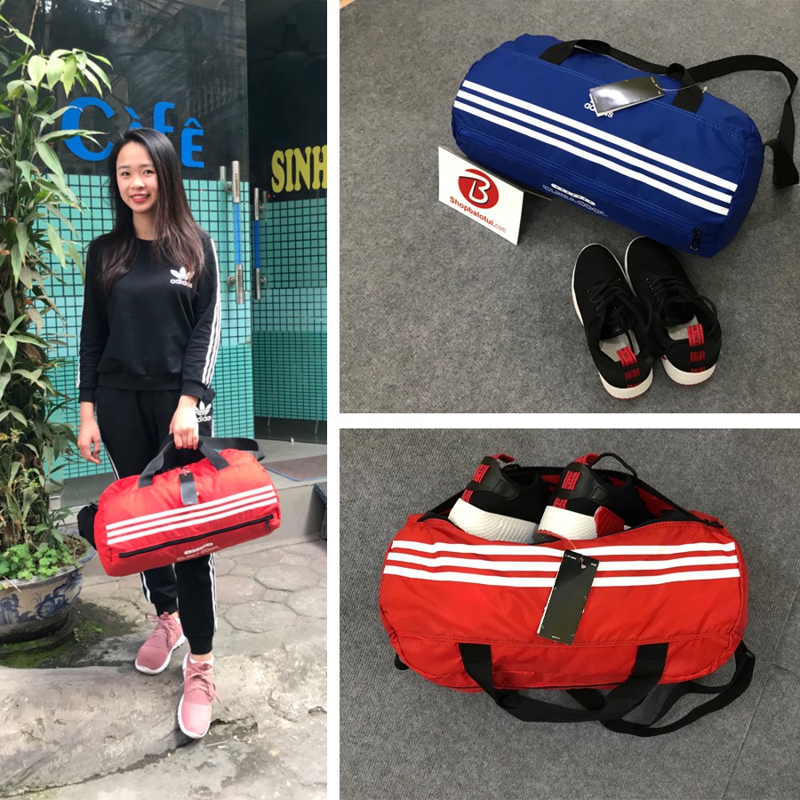 Túi thể thao, túi tập gym [ ẢNH THẬT ] Túi trống thể thao tập gym Adidas Climacool mini