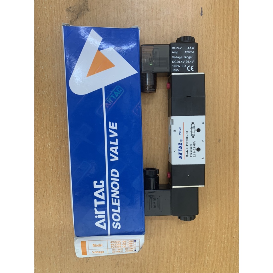 Van điện từ 4v230c-08 220V