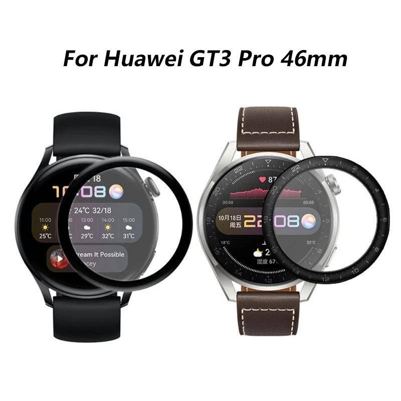 Kính Cường Lực 3D Viền Cong Chuyên Dụng Cho Huawei GT 3 2 Pro 42mm 46mm 43mm