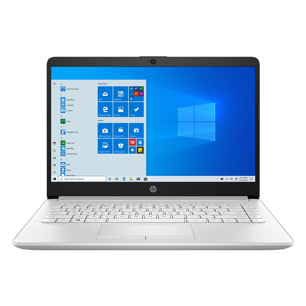 Laptop HP 14s-cf2527TU (4K4A1PA) (i3-10110U | 4GB | 256GB | Intel UHD Graphics | 14' HD | Win 11)