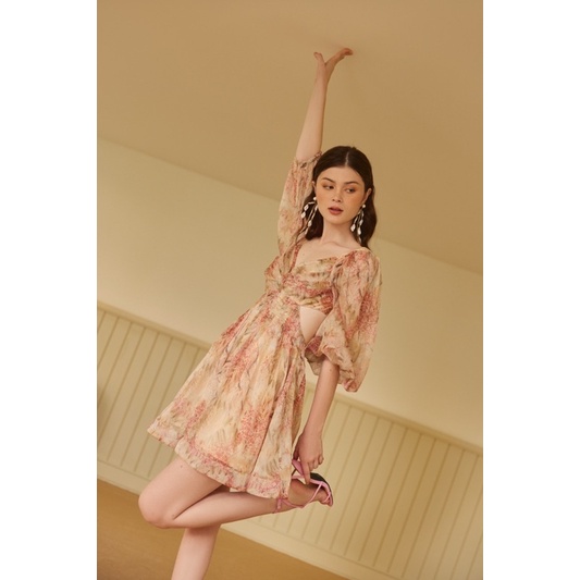 KAIA | Đầm ngắn kiểu nữ hở eo - Idalia Cut-out Dress