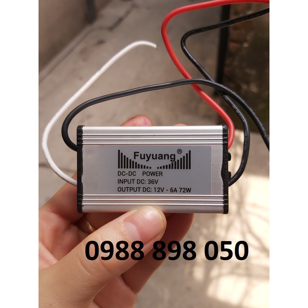 adapter DC 36v sang 12v 6a