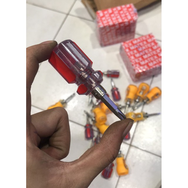 Tua vít 2 đầu ngắn