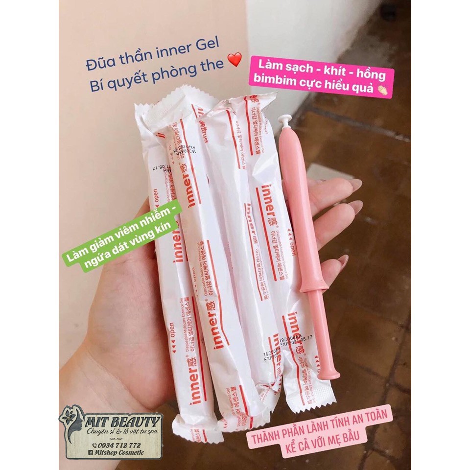 Dung dịch phụ khoa giữ ẩm và làm sạch Inner Garm Disposable Multicare Essence Gel date mới