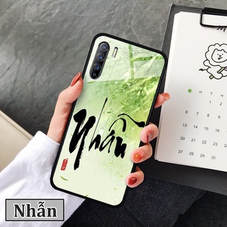 Ốp lưng điện thoại Oppo A91 - Chữ thư pháp