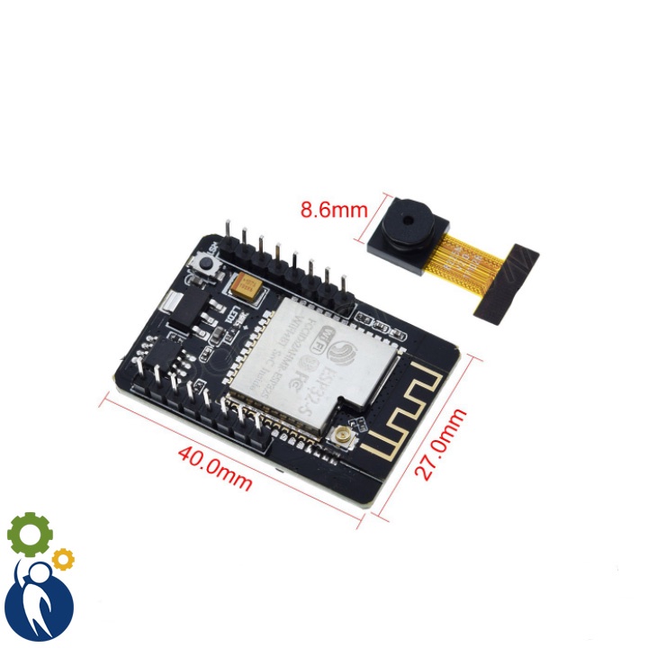 Module ESP32 Camera ESP32-CAM - Có Sẵn Camera, điện áp cung cấp 5V, dòng từ 2A trở lên