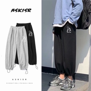 Quần Jogger Dây Rút In Hình Chó Sói 2 Màu (M-5Xl)