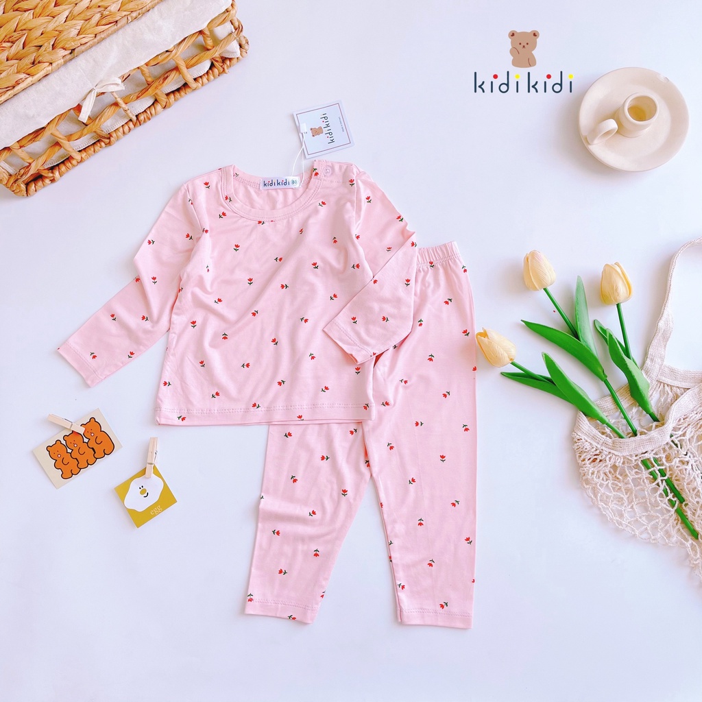 [Bé 7-30kg] Bộ Dài tay SIZE ĐẠI Minky Mom Thun Lạnh mềm mịn mát in hình cho bé trai, bé gái từ 7-30kg [ HÀNG CHUẨN ]