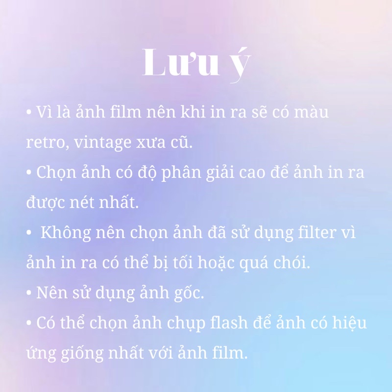 In ảnh instax mini fujifilm theo yêu cầu