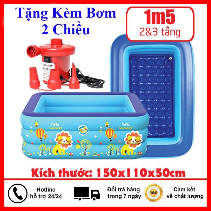 Hồ bơi cho bé mini, Bể bơi phao trẻ em, do choi tre em