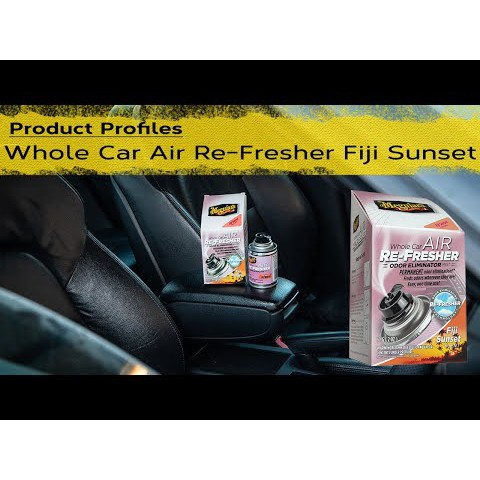 Meguiar's Xịt khử mùi ô tô, diệt khuẩn nội thất xe hơi Hương Fiji nhiệt đới - Air Re-fresher - G201502