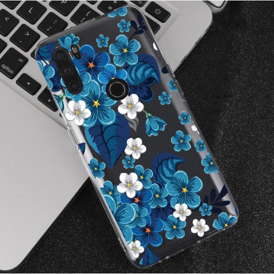 Ốp Silicon cho các máy Vsmart in hình hoa châu Âu