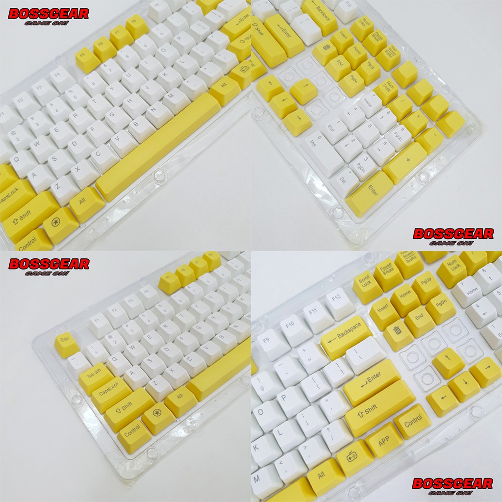 [Mã SKAMSALE03 giảm 10% đơn 200k] Keycap 108 Phím PBT Dye Sub ( Thick PBT, OEM Profile, Ansi Layout)