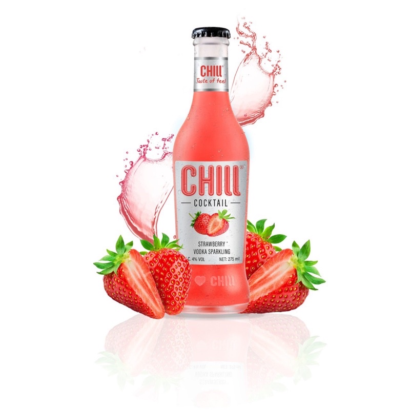 Nước Trái cây lên men CHILL COCKTAIL có cồn 4% 275ml