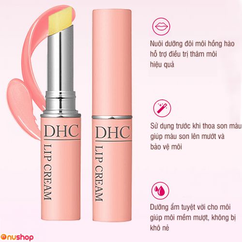 Son dưỡng môi DHC Lip Cream không màu 1,5g chính hãng nhật bản