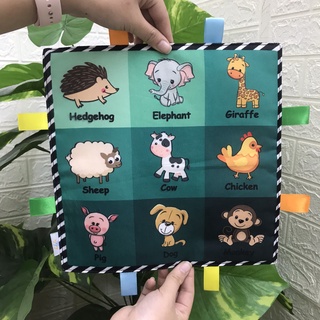 Bộ thẻ vải kích thích thị giác cho bé TUMMY TIME