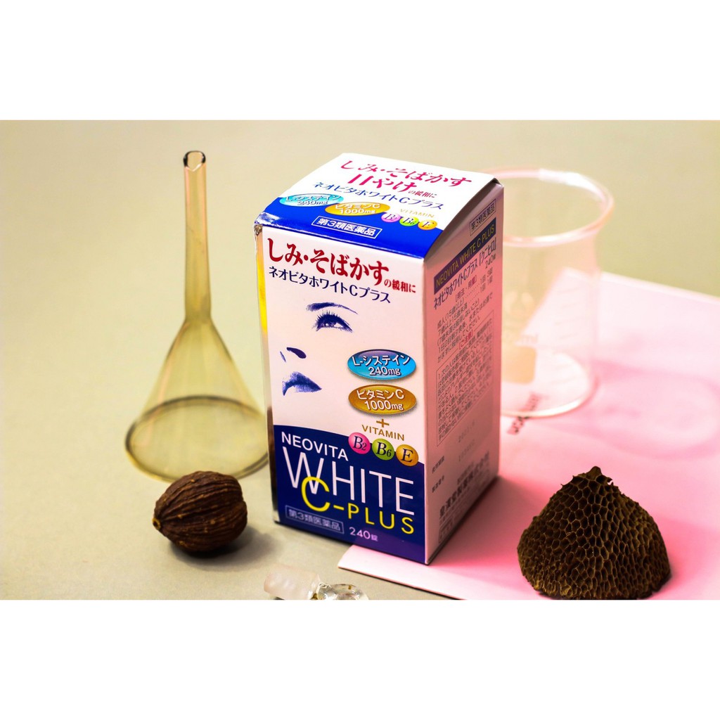 Viên uống trắng da giảm nám Neovita White C Plus 240 viên
