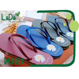 Dép Lào Họa Tiết Hoa Cúc Trắng Nhiều Màu Đơn Giản [DN0030]