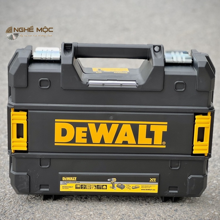 Thùng Dewalt hộp đựng máy khoan Dewalt DCD796 DCF850 DCF887 DCD996 DCD805 999 chính hãng Nghề Mộc