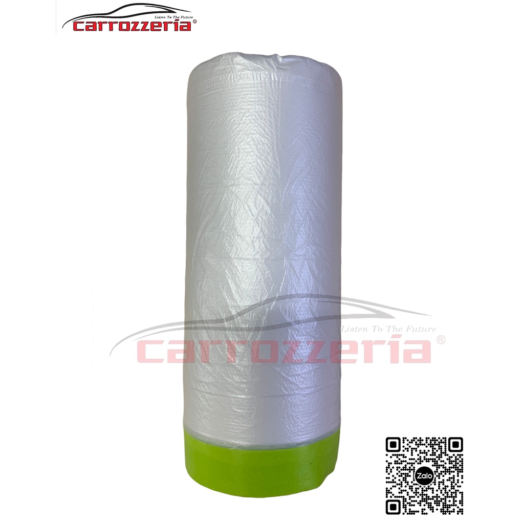 Màng bọc nilon che sơn che bụi đa năng có băng keo cố định tiện lợi