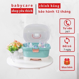 Chính Hãng - Khay úp bình sữa Jupin cao cấp có van thoát khí