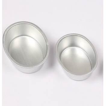 Set 2 Khuôn Làm Bánh Hình oval (D03) ,(D04)