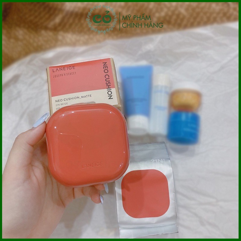 [KÈM LÕI REFILL] Phấn Nước Che Phủ Hoàn Hảo 24H Cho Lớp Nền Mịn Lì Laneige NEO Cushion Matte 15gx2 | BigBuy360 - bigbuy360.vn