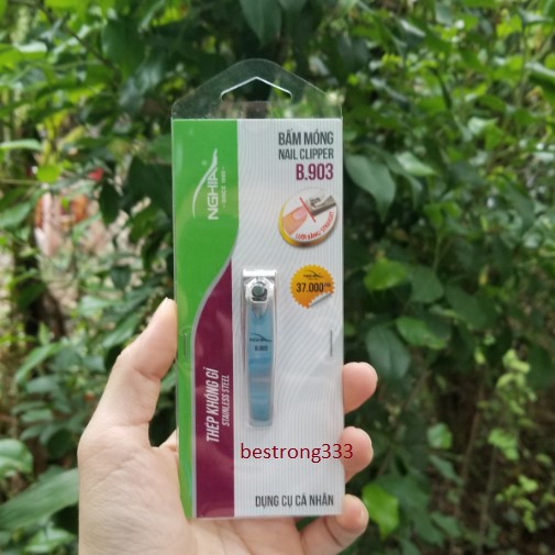 Kềm Nghĩa Bấm Móng Tay Móng Chân Inox Cao Cấp B.903