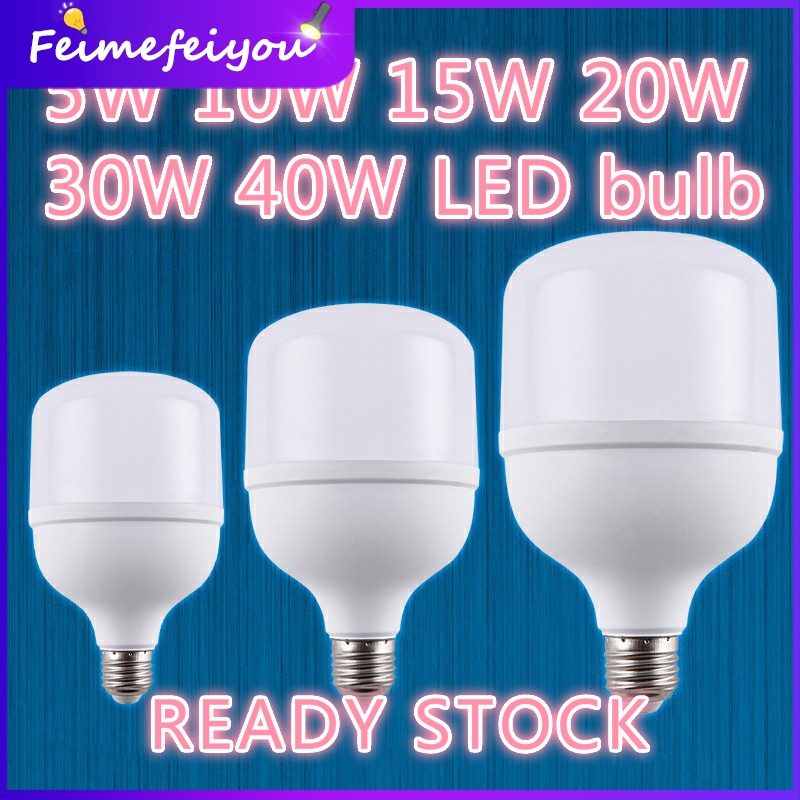 Bóng đèn LED tiết kiệm năng lượng E27 220V 50W/40W/30W/20W/15W/10W/5W