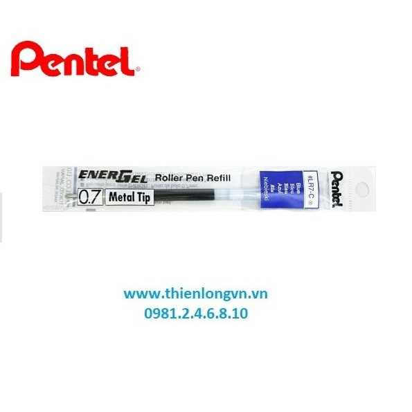 Combo 5 Ruột bút nước energel Pentel LR7 màu xanh 0.7mm