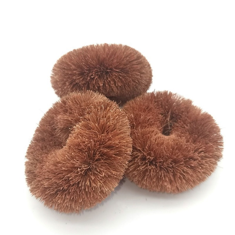 Cọ chà nồi bằng xơ dừa tự nhiên chống dính tiện dụng cho nhà bếp