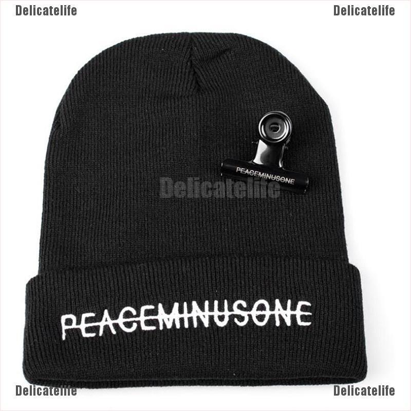 Mũ beanie dệt kim phong cách unisex hình kpop bigbang GD