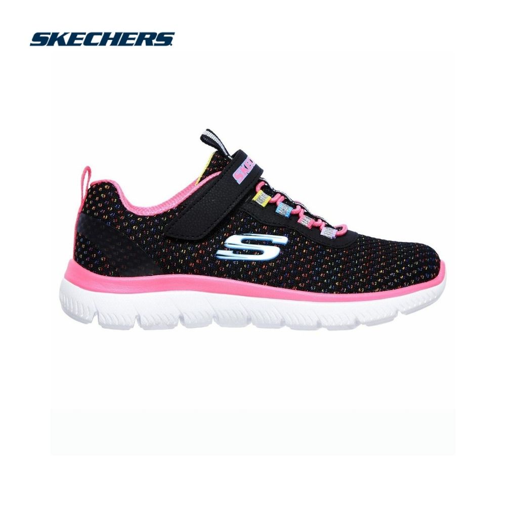 Giày sneaker bé gái Skechers Summits - 302071L-BKMT