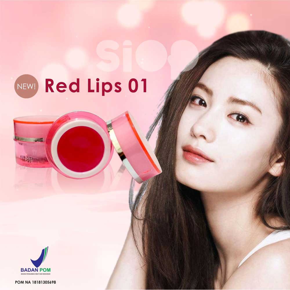 (hàng Mới Về) Kem Dưỡng Môi Màu Đỏ Chất Lượng Cao | BigBuy360 - bigbuy360.vn