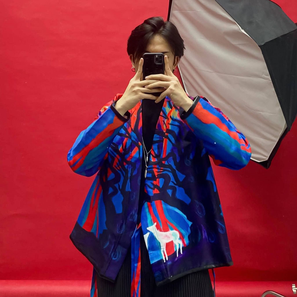 Áo khoác Kimono họa tiết 21ST URBAN Always Jacket