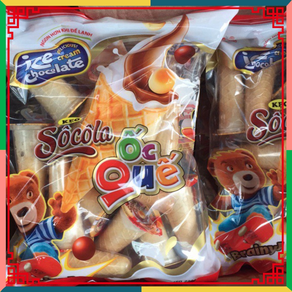 KẸO SÔ CÔ LA ỐC QUẾ tiết hạnh 300G