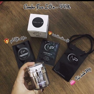 Kem Dưỡng Trắng Da Chuyên Sâu 7in1 được tặng kèm sữa rửa mặt và gel lột mụn
