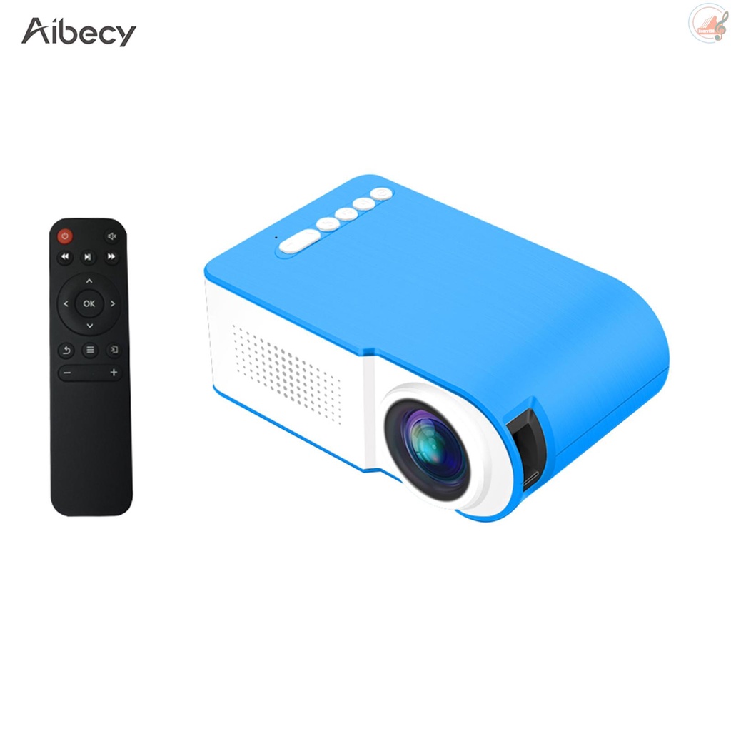 Máy Chiếu Đa Phương Tiện Abecy Yg210 1080p Hỗ Trợ 600 Độ + Bộ Phụ Kiện Đi Kèm