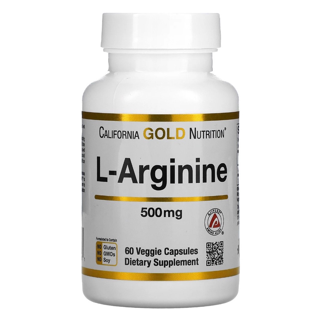 Viên Uống Tăng Sinh Lý Nam | California Gold Nutrition L-Arginine  - Chính Hãng