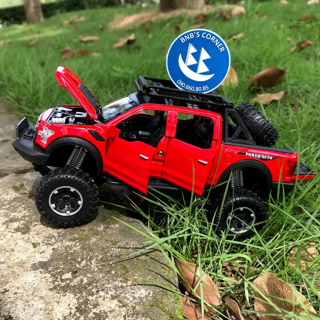 [BNB's Corner] Xe mô hình hợp kim Ford Ranger Raptor Offroad 1:32